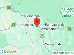 Map of Site Report: Road from Samaipata to Saipina, Bolivia